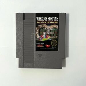 Wheel of Fortune (Nintendo NES, 1988)  Cart Only  & Tested